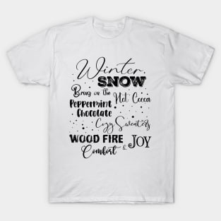 Winter Snow T-Shirt